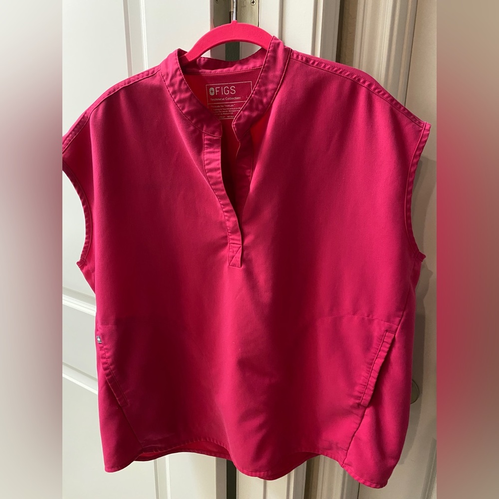 FIGS Rafaela, XXL, Hot Pink